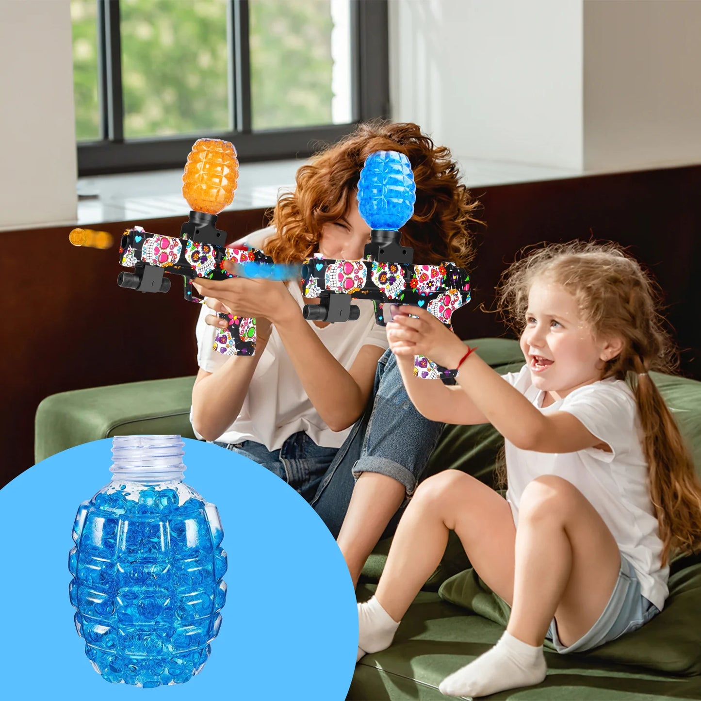 Gel Beads Hopper Safe toys for 15+