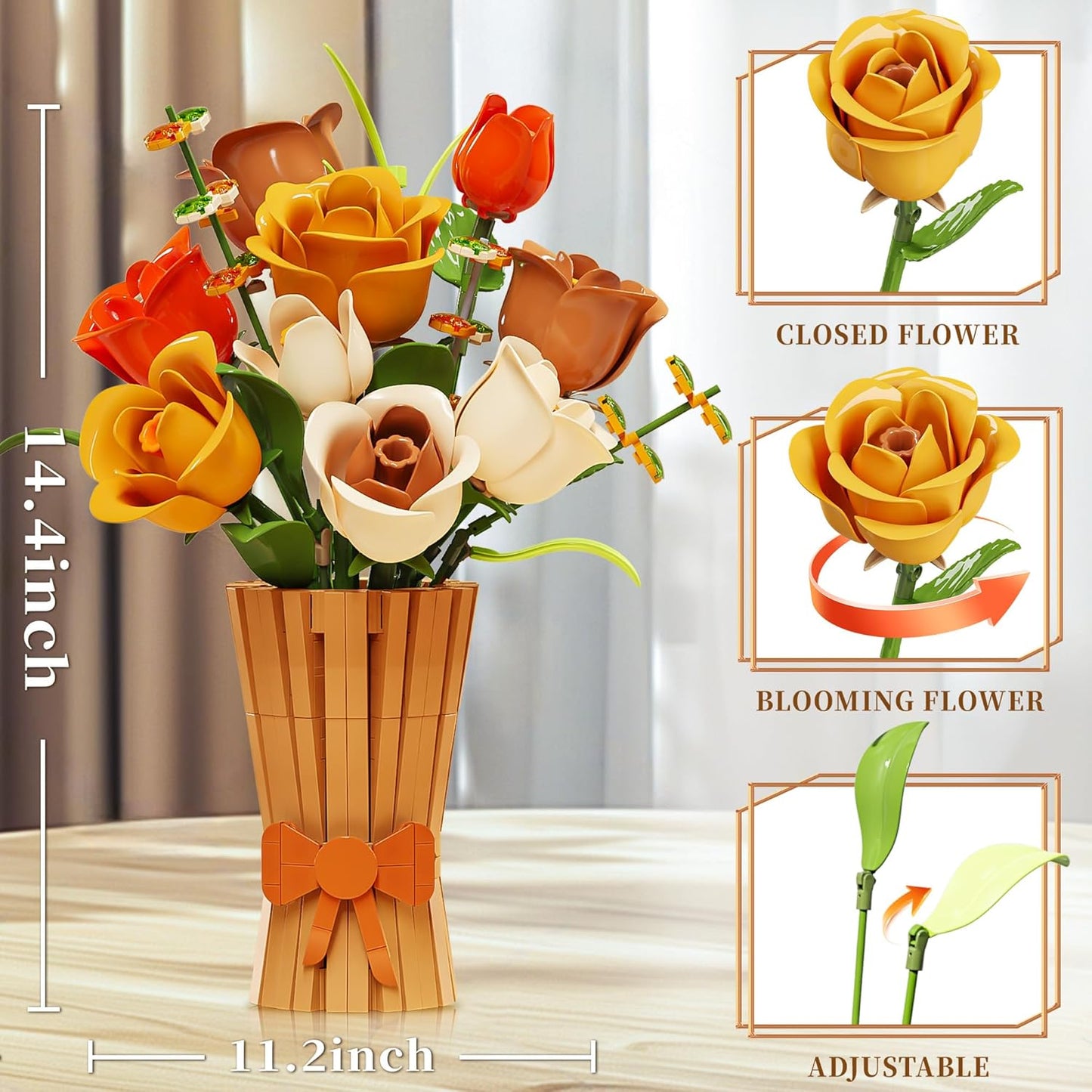 Roses Bouquet Botanical Collection Kit