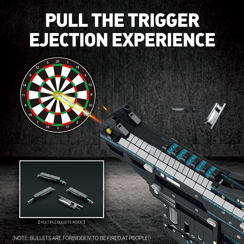 Ferventoys Ejection Burst Bricks Spielzeugpistole
