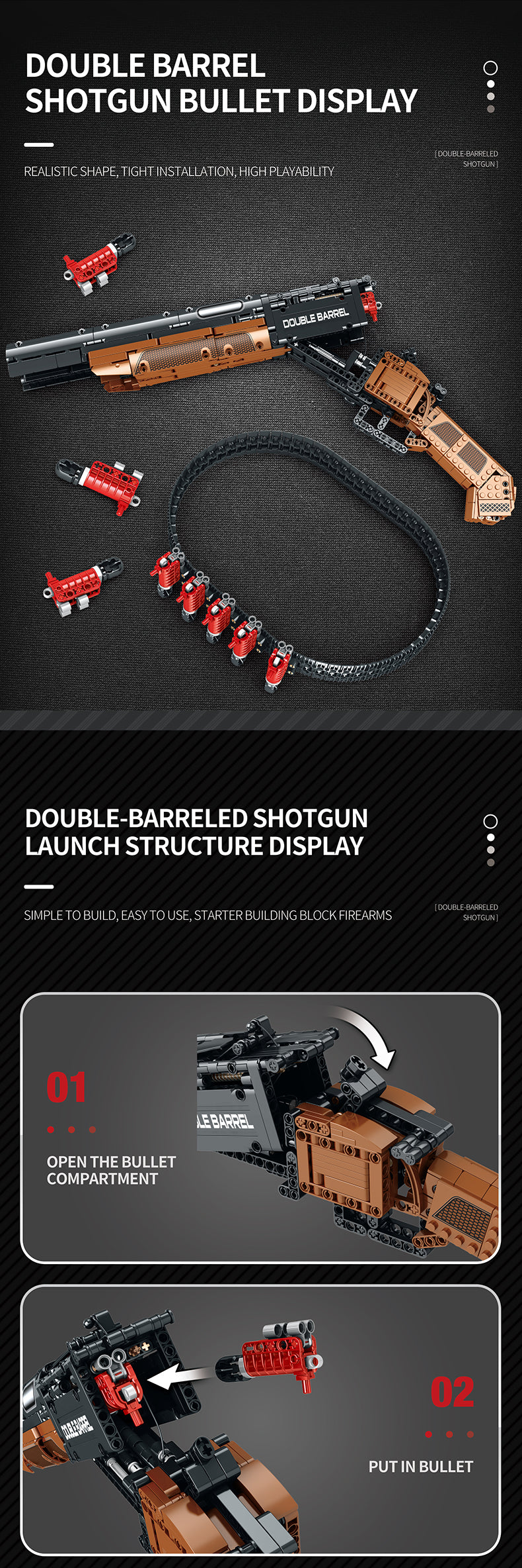 Double Barrel Shotgun toys