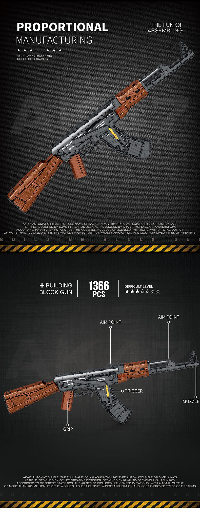 ak 47 gun toy