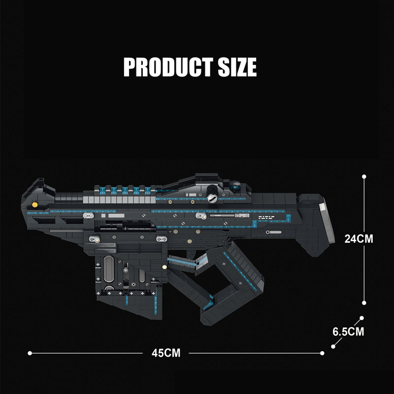 Ferventoys Ejection Burst Bricks Spielzeugpistole