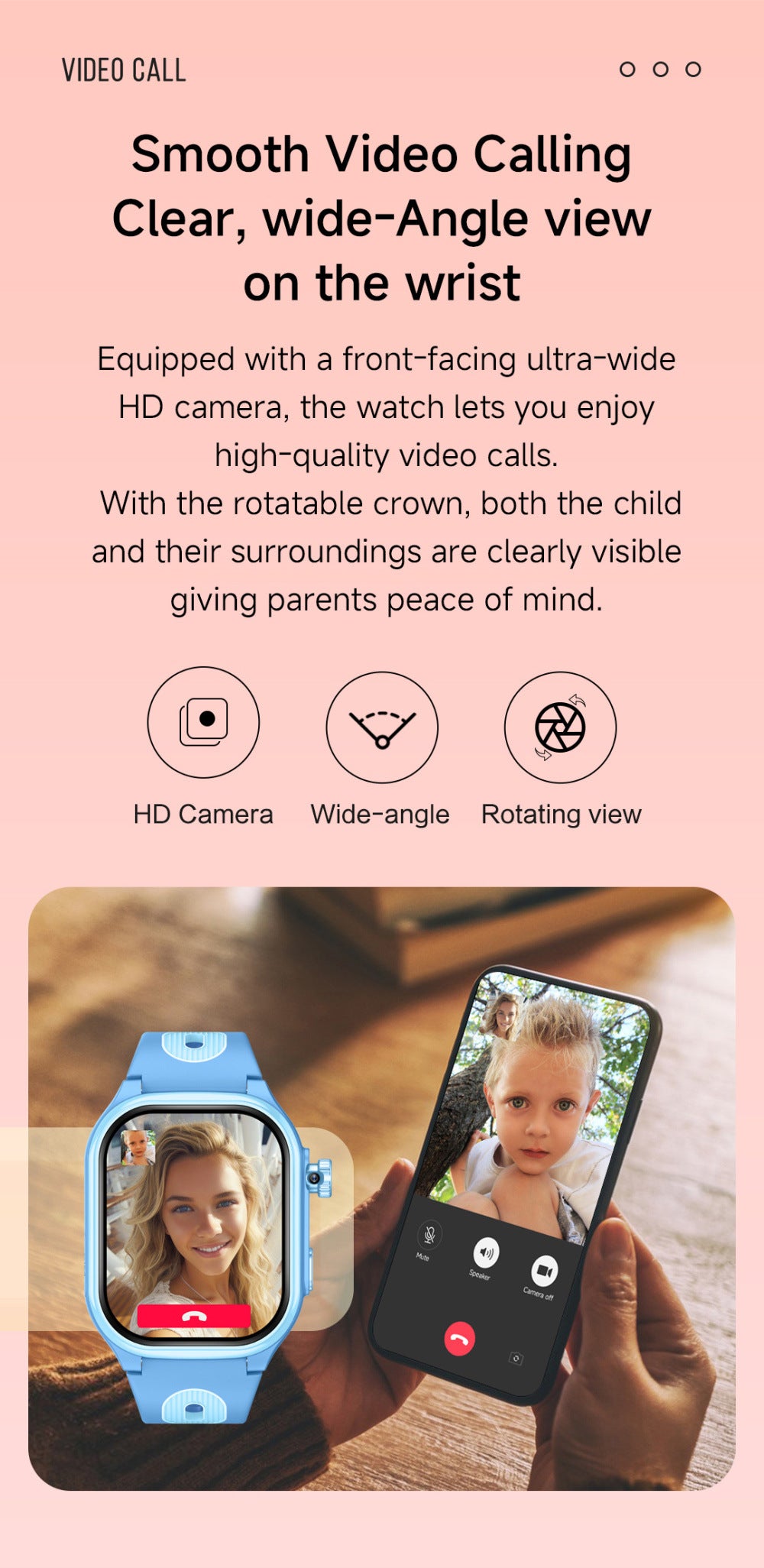 Smartwatch Infantil 4G con Videollamada