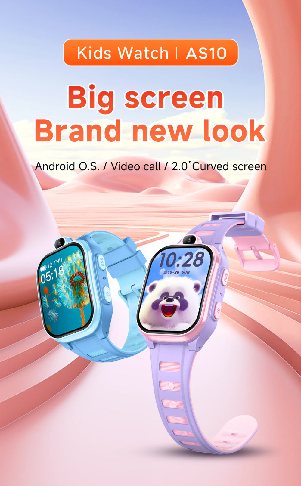 Reloj 4G para Niños con Cámara y Chat