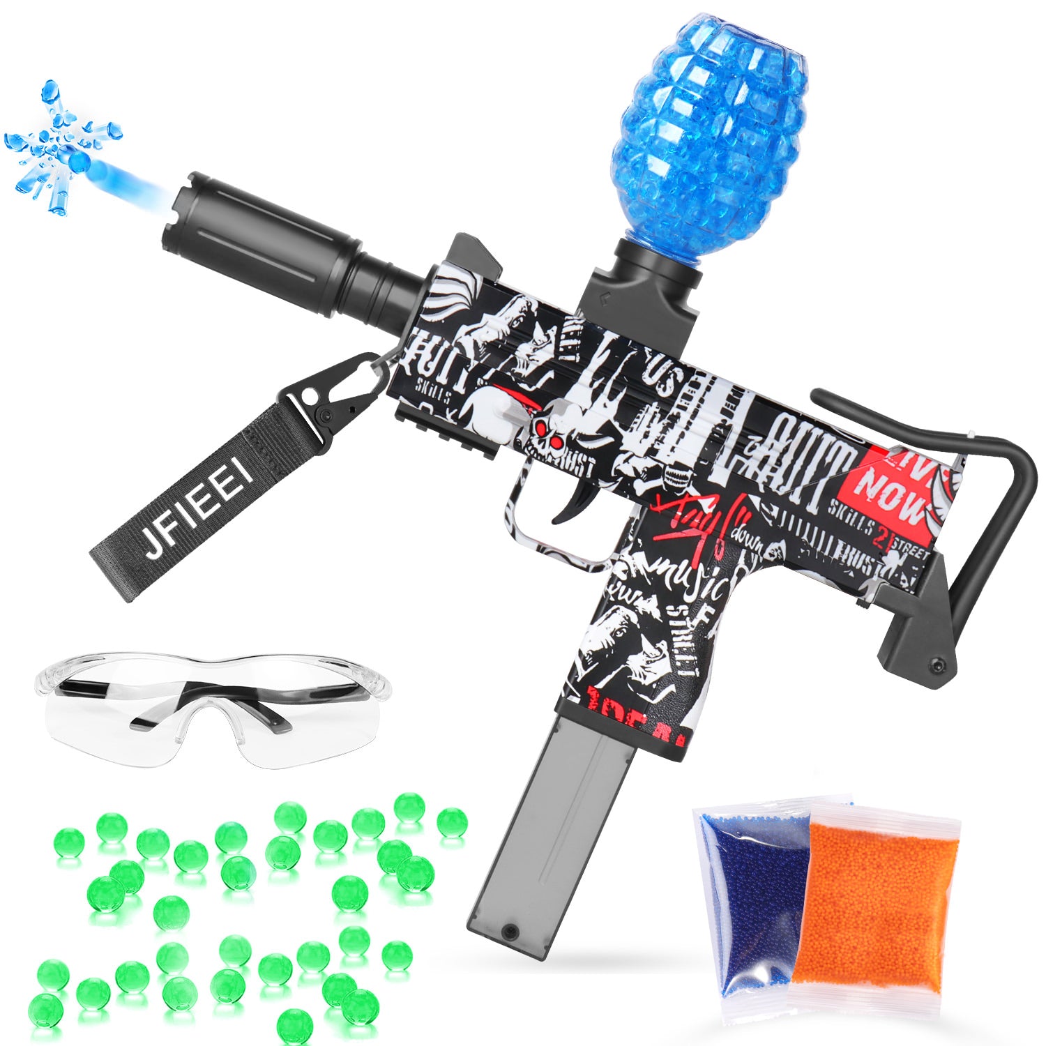Automatic Splatter Ball Gun - Ferventoys