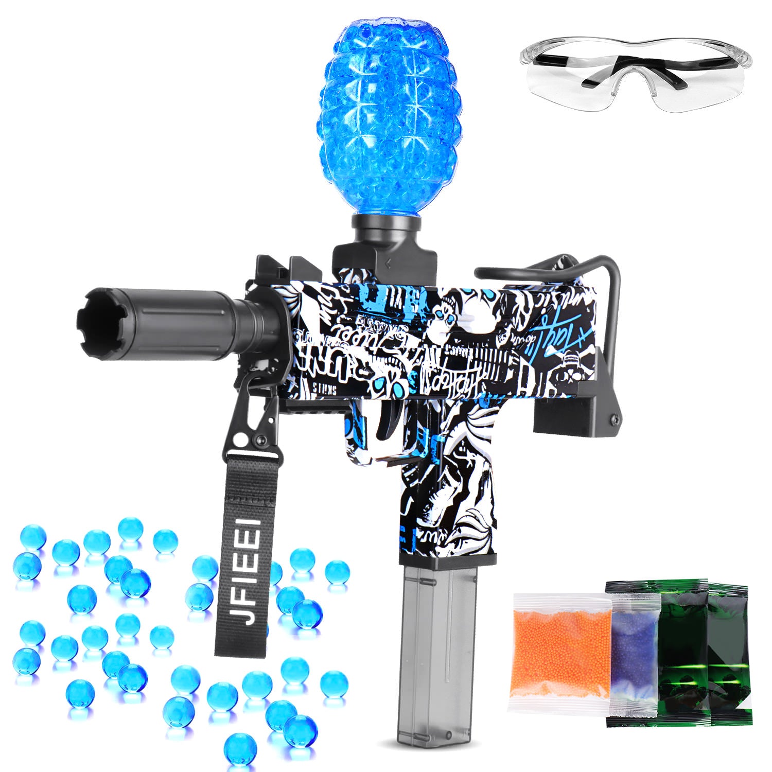 Automatic Splatter Ball Gun - Ferventoys