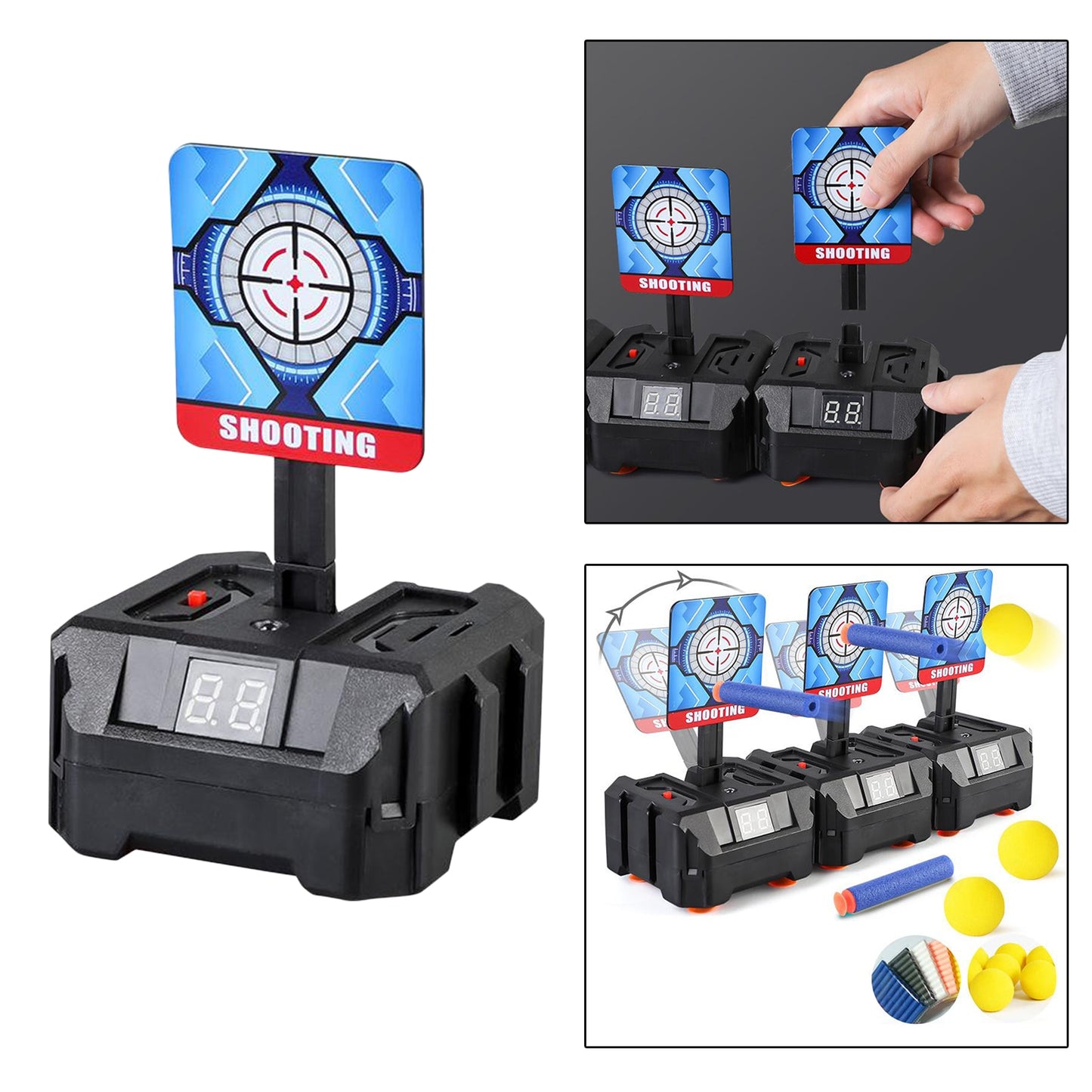 Auto Electronic Shooting Target Safe toys for 15+